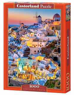 Puzzle 1000 el. C 103522-2-Santorini Lights