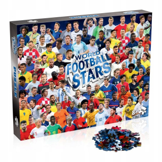 Puzzle 1000 el. Futbal hviezdy futbal hviezdy