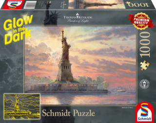 Puzzle 1000 el. Thomas Kinkade Socha Slobody