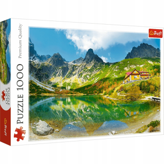 Puzzle 1000el hostel nad zelenou rybník, Tatry