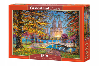 Puzzle 1500 EL.C-151844 JESENNÉ prechádzka, Central Park