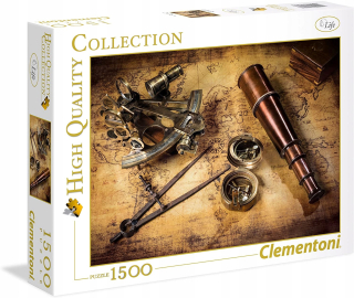 Puzzle 1500 el. Clementoni na ceste do štátnej pokladnice