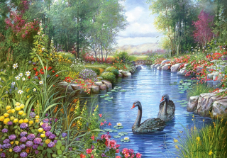 Puzzle 1500 prvky Castorland Krásne vzory