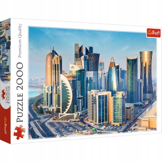 Puzzle 2000 Dauha Katar Trefl