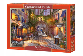 Puzzle 500 Prechádzka po francúzskej uličke