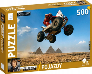 Puzzle 500 dielikov Vozidlá. Quad. Jacek Bonecki Edipresse Książki