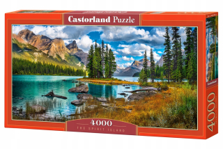 Castorland 4000 C 400188-The Spirit Island Puzzle