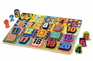 Jumbo Drevené Puzzle 13832 Melissa Doug