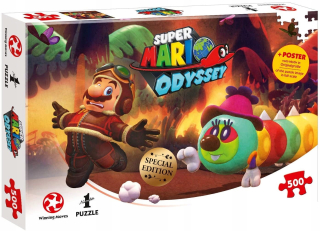 Puzzle Mario Zabudnuté Isle 500 položiek