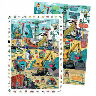 Pozorovacie puzzle na stavenisku 60 el. Czúcz 49093