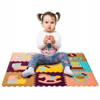 Podlaha penové puzzle - Niektoré z hračiek - 51 ELEM