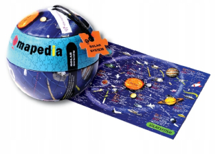 PUZZLE purpur mapa Cow priestoru 100 el.