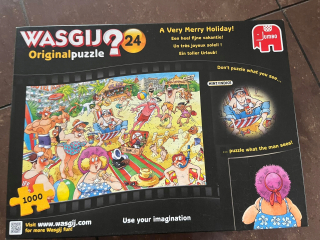 Puzzle Wasgij 24 Veľmi veselé prázdniny 1000
