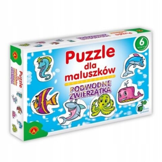 Puzzle pre Paluszków Podvodné Zvieratá 05363