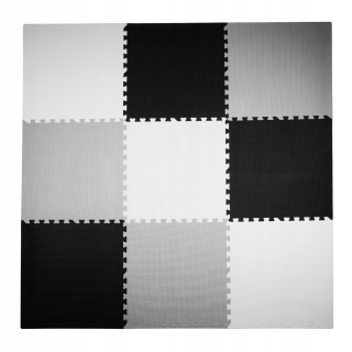 Vzdelávacia podložka pre deti - Penové puzzle EVA 60cm penová podložka 9EL 180x180