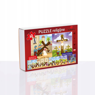 Náboženské Puzzle Cross Road