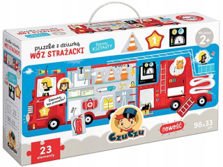 Puzzle s dierkou. Hasičský voz. Nute 23 EL. 2+