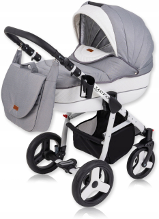QUERO ALU ECO 3V1 DETSKÝ KOČÍK KAREX KRESLO 10 KG