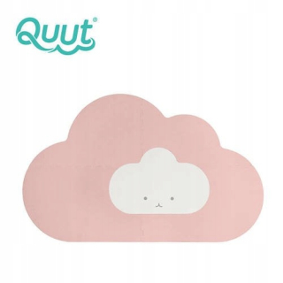 Vzdelávacia podložka pre deti - Quut: Foam Mat cloud rumenec Rose 172222