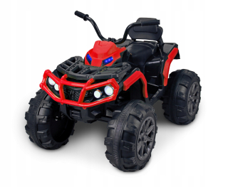 Quad Q2 RED na batérie pre deti + MP3