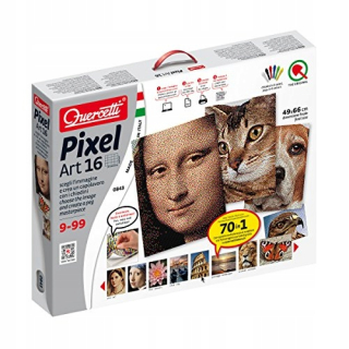 Quercetti 0843 Quercatti-0843 Pixel Art-16 Tav. ki