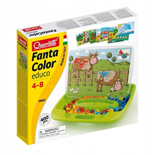 Quercetti Fantacolor Educo hra zistiť, 400 EL