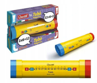 Quercetti Tube na učenie sa multiplikačných tabuliek