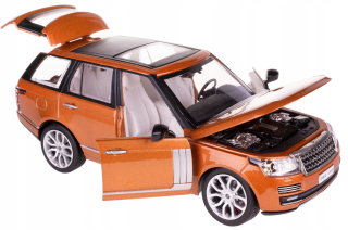 Autíčko pre deti - KOVOVÝ MODEL RANGE ROVER 1:26 LIGHT SOUND MFA