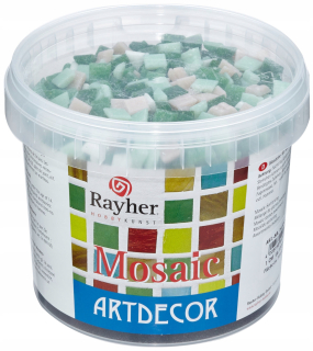 Rayher Mosaic dlaždice Bucket pre umeleckopriemyselnej GLA