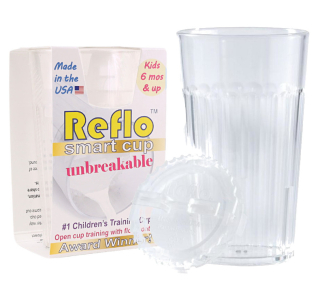 Reflo tréningový hrnček pre deti REF2233NEW nerozbitný 170 ml
