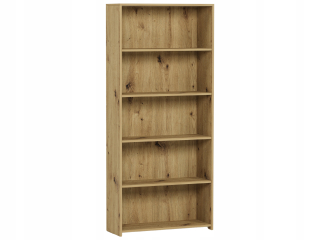Mobene Moderný regál 80 cm x 180 cm x 30 cm dub artisan