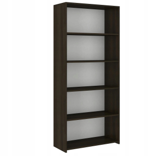 Mobene Moderný regál 80 cm x 180 cm x 30 cm wenge