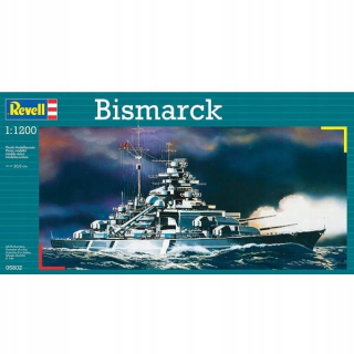 Loďka, parník - Revell Bismarck (Mini)