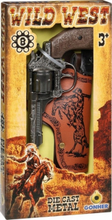 Kov cowboy revolver. S Kabura 8 Naboo Gonher
