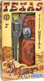 Metal Cowboy Revolver s Gonher puzdro