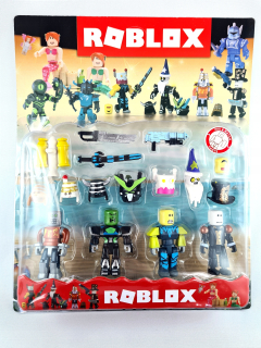 Herná figúrka - Roblox 4 Pohyblivé postavy + 16w1 príslušenstvo
