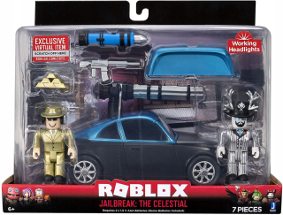 Rozprávková postavička - Roblox Nebeský Auto figúrky + herný kód