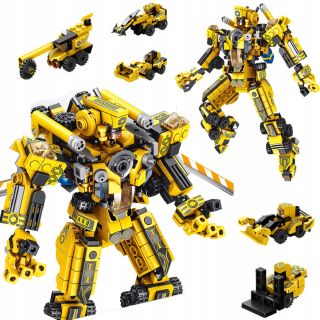 Akčná figúrka, postavička - 12-IN-1 TRANSFORMUJÚCIA ROBOTOVÁ SKLADACIA DIY
