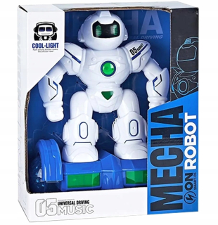 TANEČNÍK MIMOTREŠŤANSKÝ ROBOT, NA BATÉRIOVÉ OVLÁDANIE, SVETLO, ZVUK