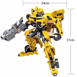 Akčná figúrka, postavička - Robot Transformer Auto Bumblebe Metal 17 cm