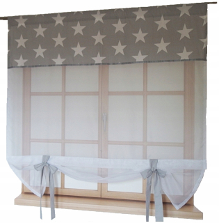 Záclony do detskej izby - Baby Blinds Cotton Woal