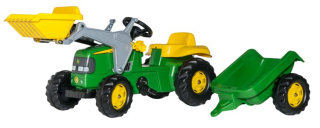 Traktor - Rolly Toys Traktor na John Deere pedále - sady