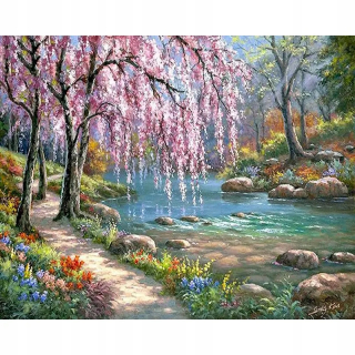 Ruupoty 40x50 cm digitálny obraz ručne