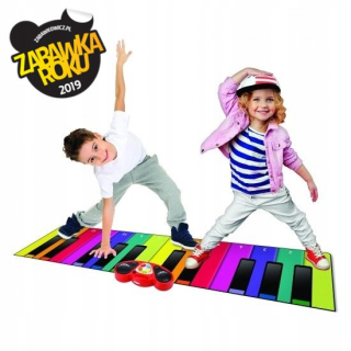 Dúhových farieb Giant Piano Mat - nový model Slim!