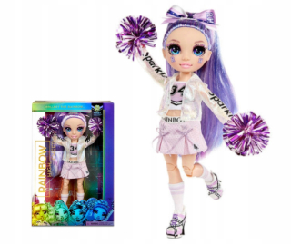 Dúha High Violet Doll Willow roztlieskavačky MGA