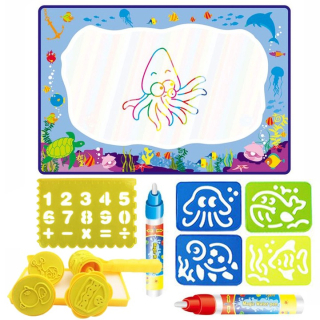 Vodná podložka - Rainbowart Drawing Mat potrebuje iba vodu