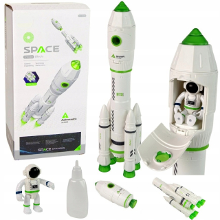 Vesmírna raketa Cosmonauta Space Smoke Zvuk svetlo