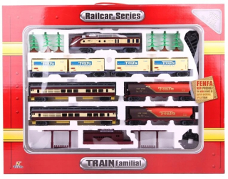 Dráha pre deti, stavebnica - Realistické fronta FENFA 1601b mierke 1:87 vlak