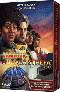 Rebel Pandemic hra: Horúca zóna - Európa