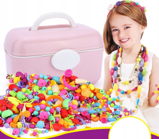 Ručné práce, kreatívne pop korálky 600pcs